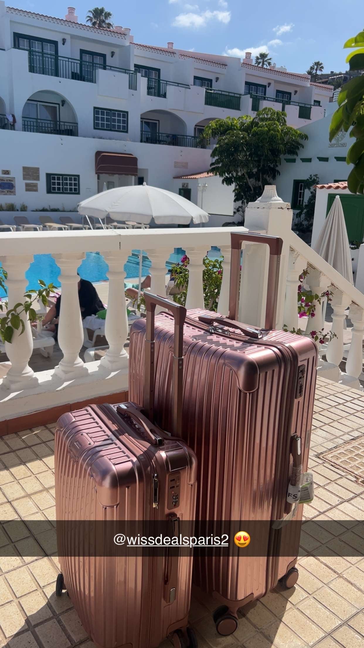 Collection Aluminium Pink – Lot de 4 Valises Ultra-Résistantes