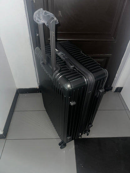 Collection Aluminium Gris foncés – Lot de 4 Valises Ultra-Résistantes