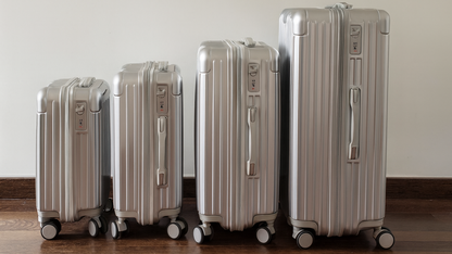 Collection Aluminium Silver – Lot de 4 Valises Ultra-Résistantes